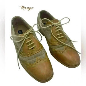 MANGO Oxford Shoes SZ 6.5